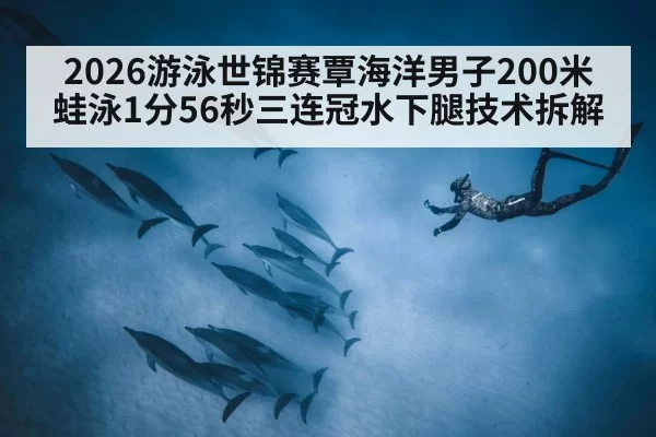 underwater dolphin kick swimming | pgdianzi